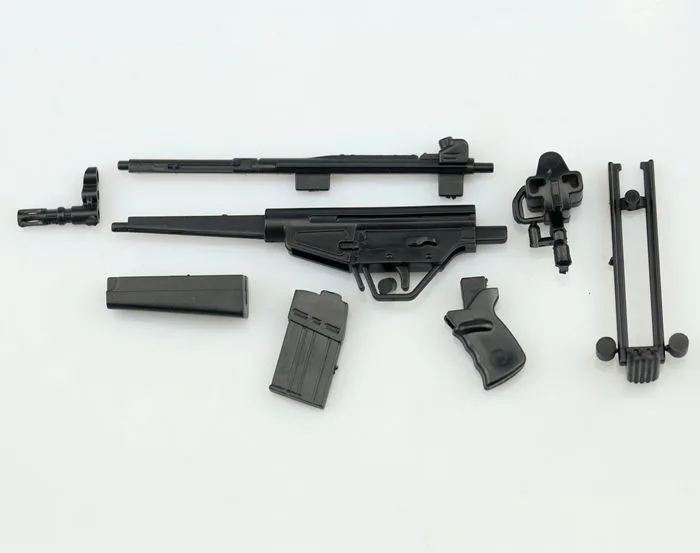 1/6 Escala Soldado 4D Ensamblado Puzzle carabinas pistola modelo HK53 para 12" figura 
