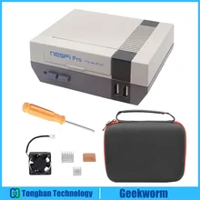 Чехол NESPi Pro с RTC Raspberry Pi 3 B+(Plus) NES FS Стильный чехол с вентилятором и радиаторами Raspberry Pi 3 Model B+, 3B