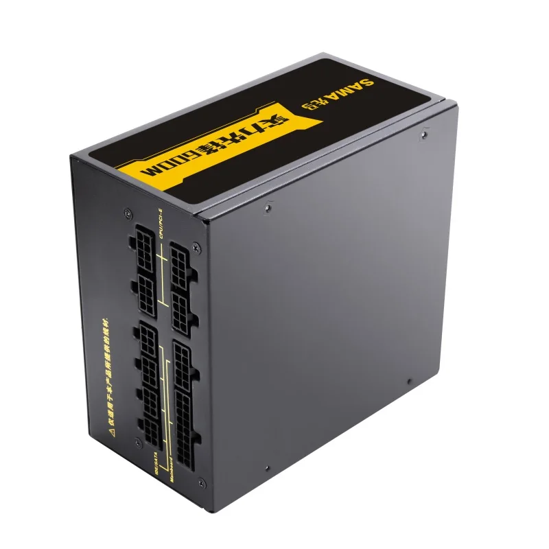 PSU для Sama полный модуль ATX 12 В RTX2070 RX5700XT игра Mute источник питания Номинальная 600 Вт Пиковая 700 Вт источник питания CTX-600-6