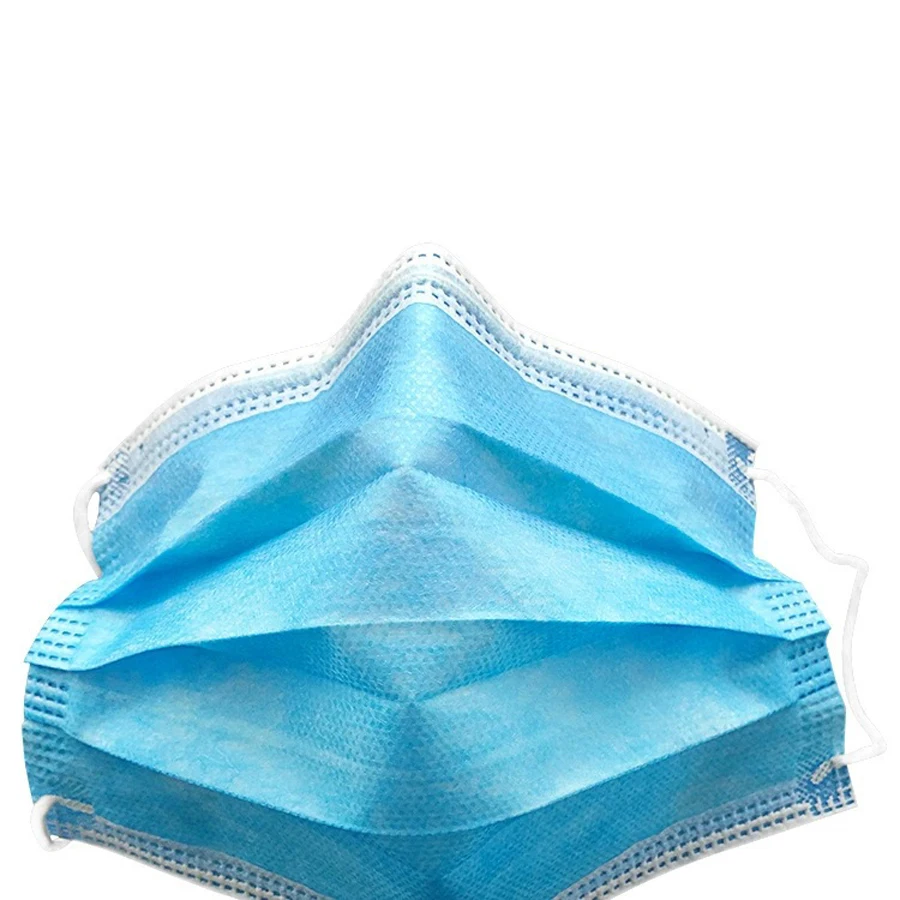 

disposable non-medical masks 3-layer filter dustproof non-woven masks contrast for hair stylists