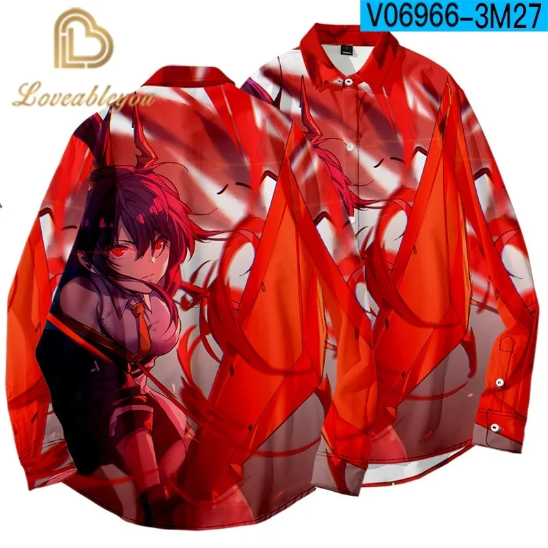 

3D Print Men Women Long-sleeve Shirts 2020 Spring Autumn Hip Hop GamingLong Sleeved Shirts Streetwear Hipster Shirts