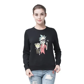 

women Sweatshirts unisex jogger fitness sportwear 3D Anime Rick and Morty jersey hombre girls tops street hiphop pullover tee