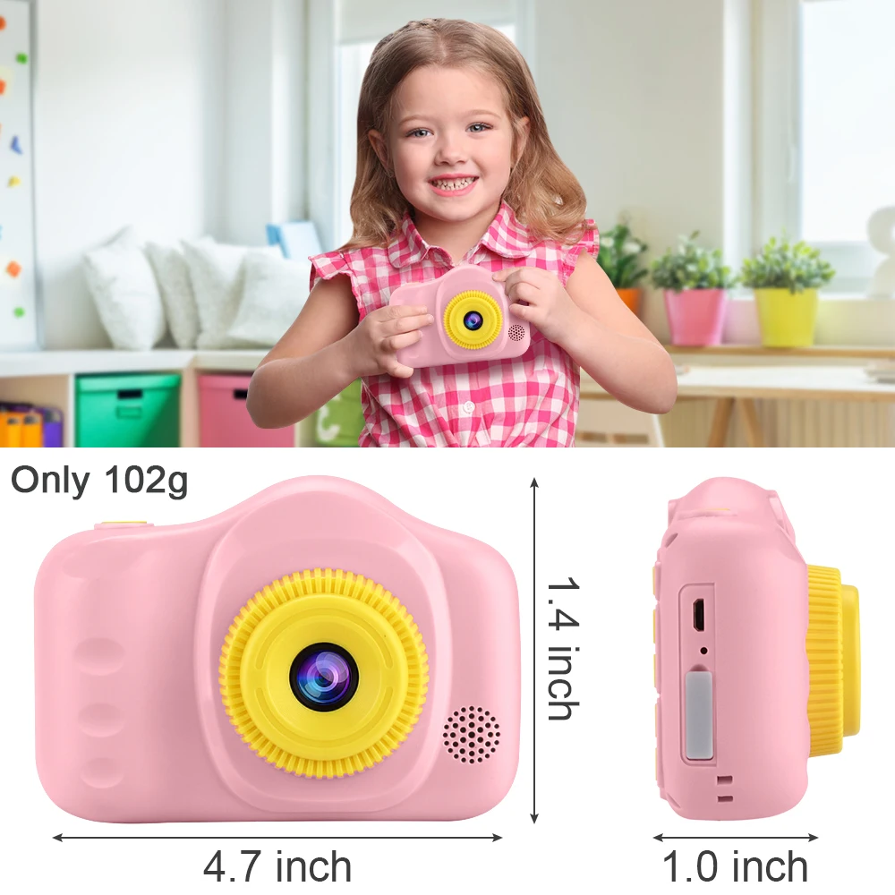 Caméra numérique enfant 1080P 32G jouet cadeau Noël/anniversaire fille Caméra numérique enfant 1080P 32G jouet cadeau Noël/anniversaire fille