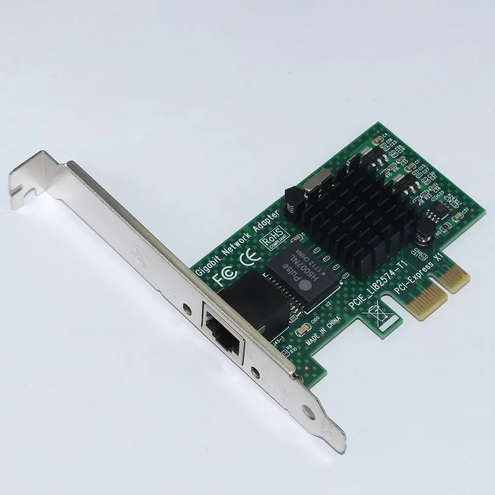 Настольный компьютер Pci-E Gigabit Lan Карта Intel82574L/9301Ct сервер 1000M сетевая карта Esxi без защиты от молнии