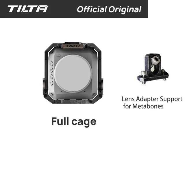 Клетка Tilta для камеры Z-cam E2 с боковой ручкой R/S функция Z Cam E2 клетка для камеры vs SmallRig Portkeys LH5 HDR монитор - Цвет: full cage
