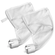

2pcs Mesh Pool Cleaner Bags Bag Zipper Replacement for Polaris 360 & 380 Pool Cleaner Swimming Pool Suitable for Pool Cleaners