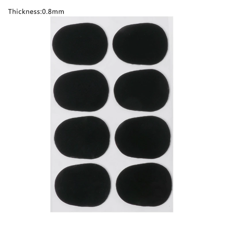 8pcs Treble/Alto/Tenor Sax Clarinet Mouthpiece Patches Pads Cushions 0.5mm 0.8mm saxophone accessories clarinet accessories saxophone mouthpiece saxophone pads saxophone mouthpiece cushions