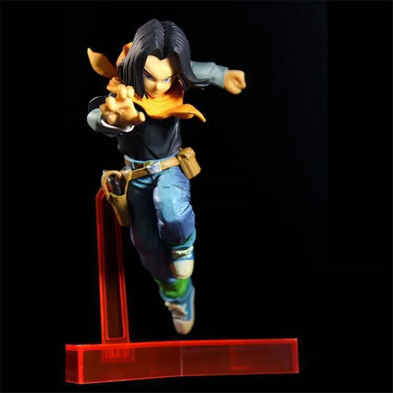 Anime Figures Dragon Ball Z Android 17 Super Saiyan Lapis Model PVC Toys Action Figural Collectible Lazuli DBZ Figurine Juguetes