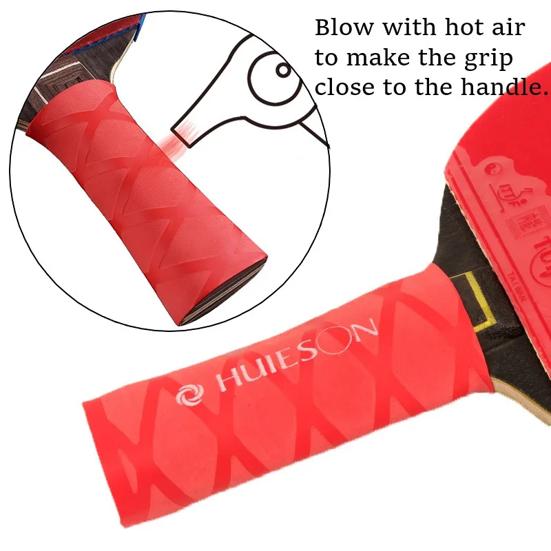2 Pcs Table Tennis Rackets Overgrip Handle Tape Heat-shrinkable Ping Pong Set Accessories