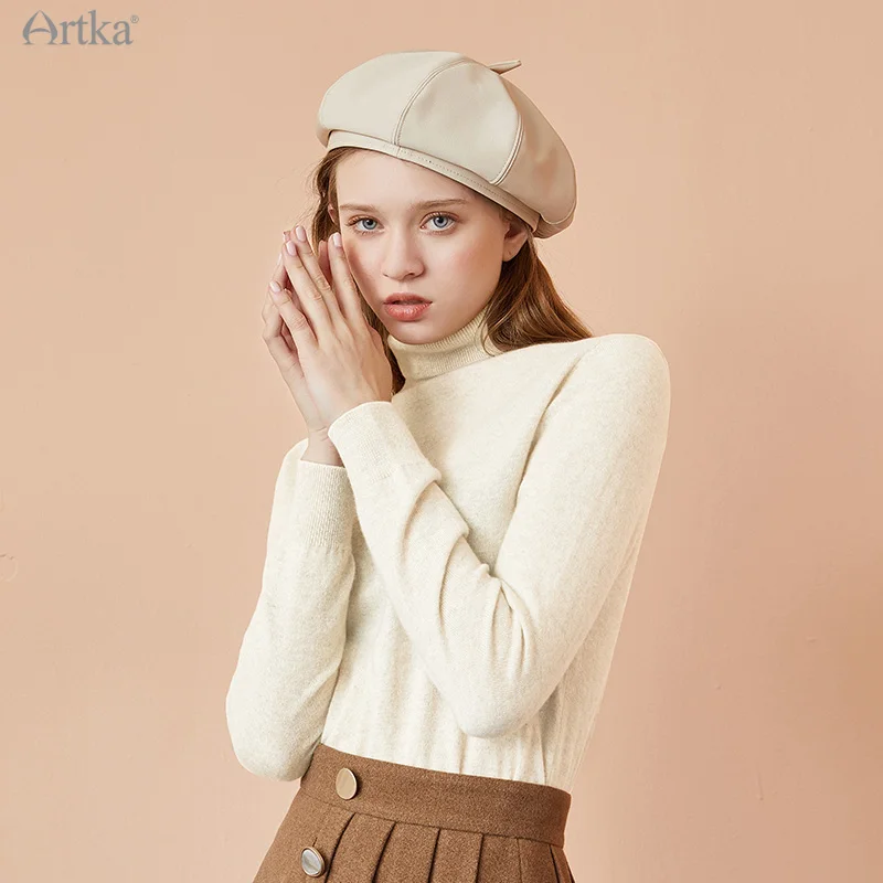 ARTKA 2020 Winter New Women Sweater 6Color Elegant