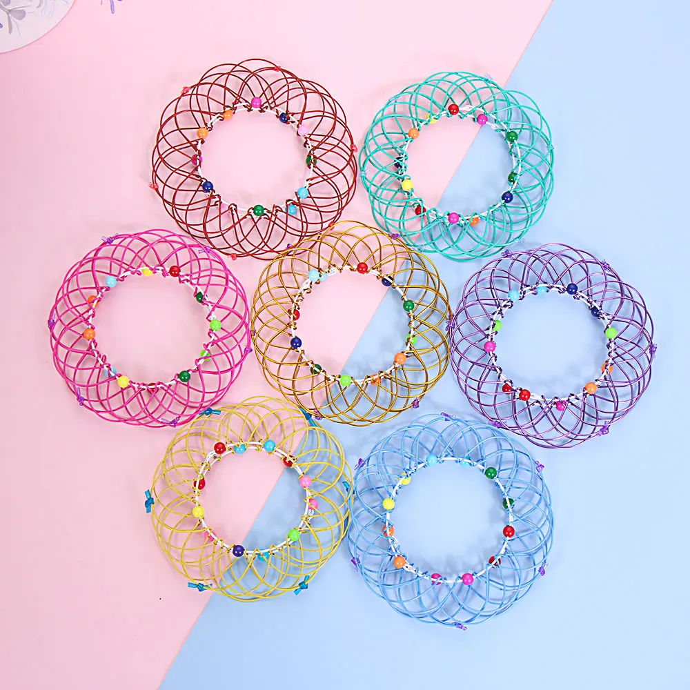 Iron Fidget Toy Anxiety Relief Spinner with Multiple Changes