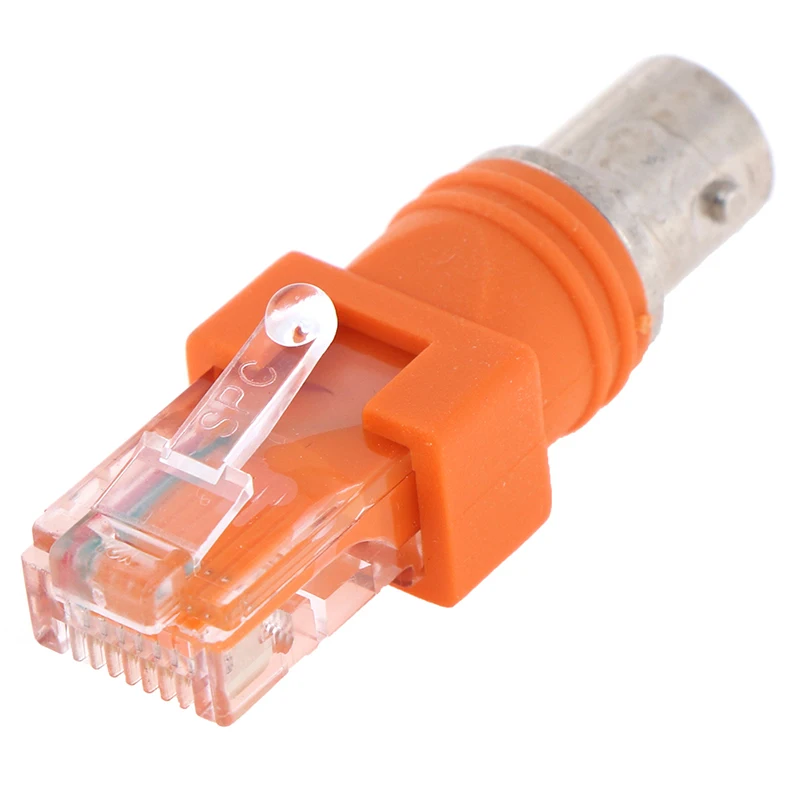 1 шт. BNC Female To RJ45 Male Coax Barrel переходник RF коннектор оптовая продажа|Соединители| |