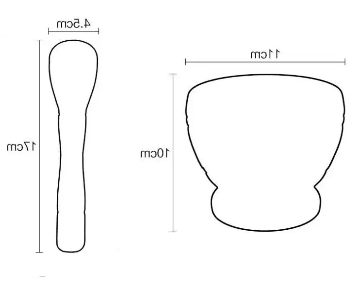 

30pcs Mortar and Pestle Kitchen Garlic Mills Pounder Cuisine Garlic Mills Mixing Pot Herb Pepper Minced Tool Mortar Grinder
