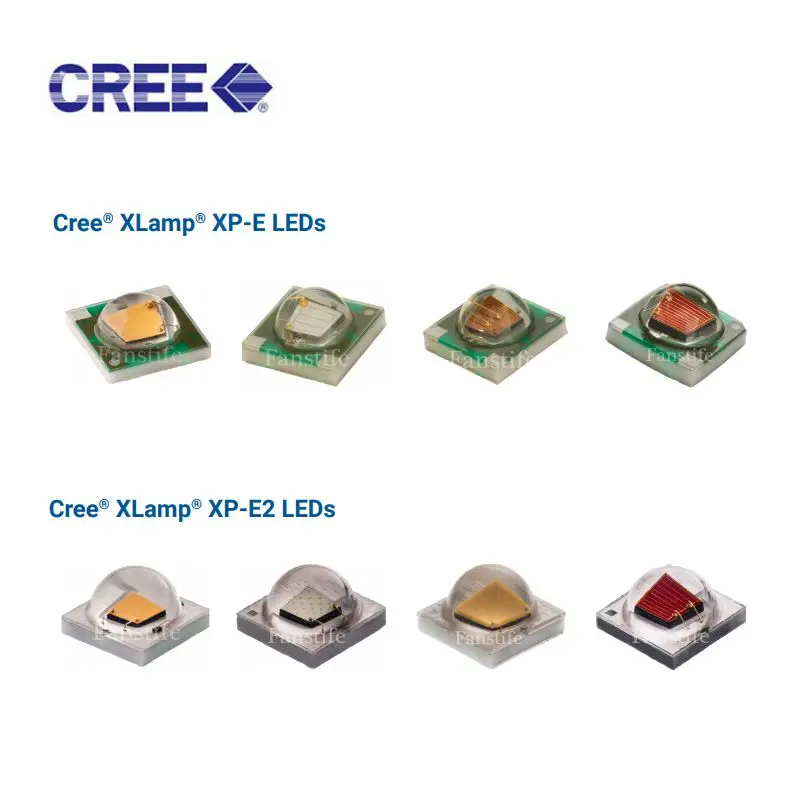 Светодиод высокой мощности CREE XPE XPE2 красный зеленый синий желтый белый RGBW 3 Вт с