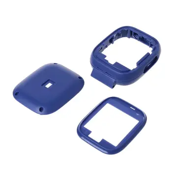 

Repair Kit Silicone Watchband Case Button Metal Screws DIY Replacement for Q90 GPS Child Smart Watch Phone Position H55F