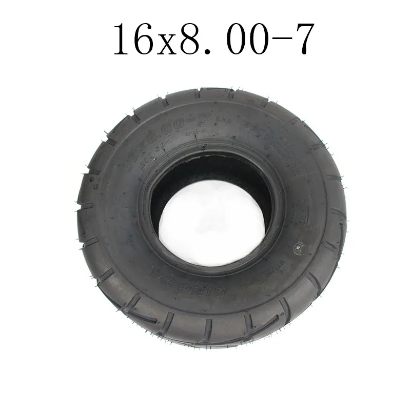 Новые высокопроизводительные многоцветные и многоцветные 16x8. 00-7 ATV шин подходят для ATV 50CC, 90CC, 70CC, 110CC, 125CC наружные бескамерные шины