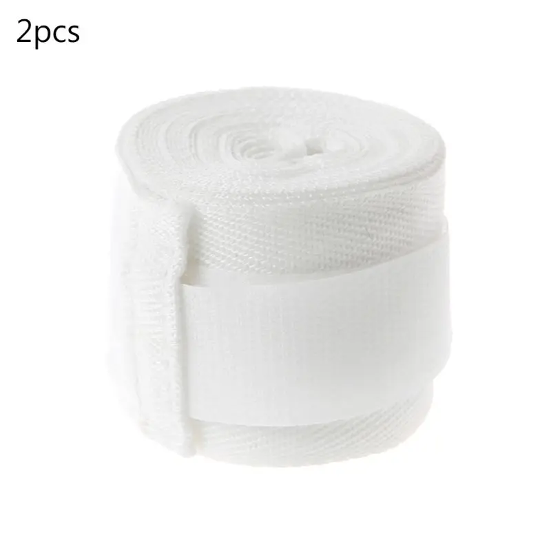 Белый 1Pair 3m Cotton Bandage Boxing Wrist Bandage Muay Thai Handwraps Training Gloves - Цвет: Белый