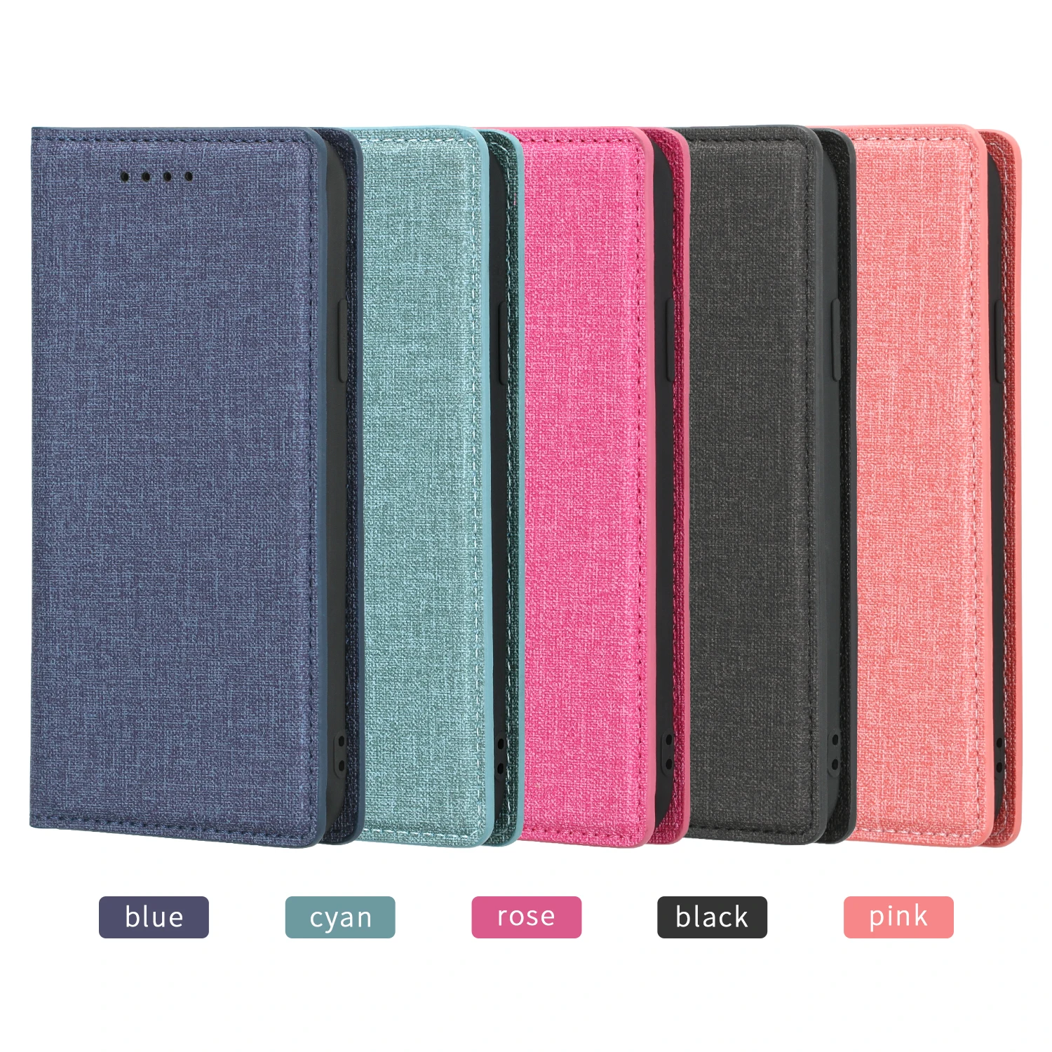Кожаный чехол с текстурой ткани для IPhone 11 Pro Xr Xs 11pro Max X 8 7 6 6s Plus, роскошный Магнитный Флип-кошелек, Обложка для книги, сумка-чехол