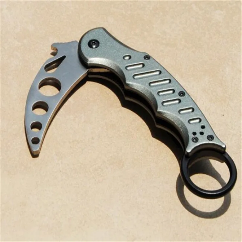Керамбит Hawk claw 440C из стали и алюминия тактический складной инструмент с высокой