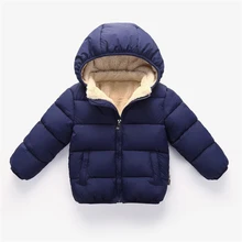 Baby Coat Autumn Winter Newborn Jackets For Baby Girls Coat Kids Hooded Warm Outerwear Baby Boys Jackets Infant Clothing