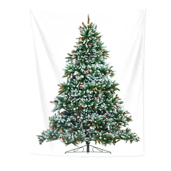 

2020 Big Christmas Tree Wall Tapestry Mandala Wall Hanging Bohemian Farmhouse Decor Bedroom Kitchen Witchcraft Tapiz Wall Carpet