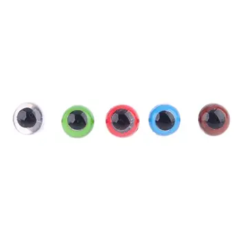 

566 Pcs Colorful Plastic Crafts Safety Eyes 15 Grid DIY Kit with Washer for Bear L4MC