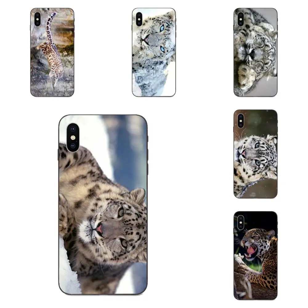 

Snow Leopard Animal For Galaxy C5 C7 J1 J2 J3 J330 J5 J6 J7 J730 M20 M30 Ace Core Max Mini Plus Prime Pro Rubber Soft Phone Case