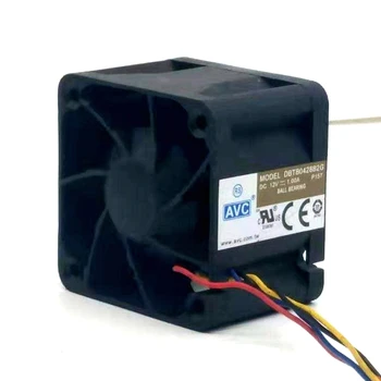 

40mm powerful cooling fan For AVC 4028 12V 1A DBTB0428B2G high- speed server fans 40*40*28mm Dual Ball Bearing 4-wire 4pin PWM
