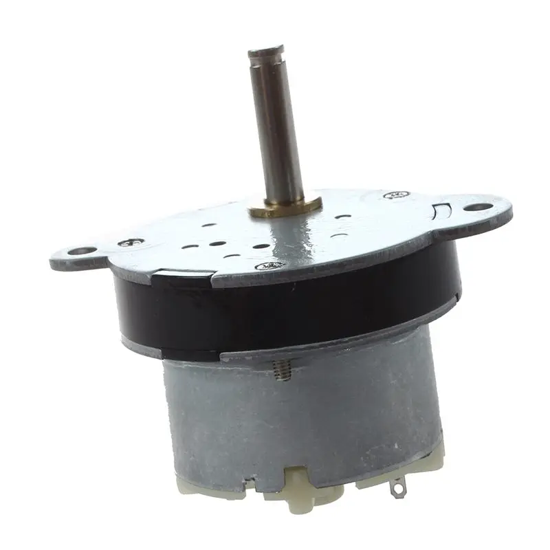 40 мм DC 12V 2RPM Высокий крутящий момент Электрический мотор редуктора