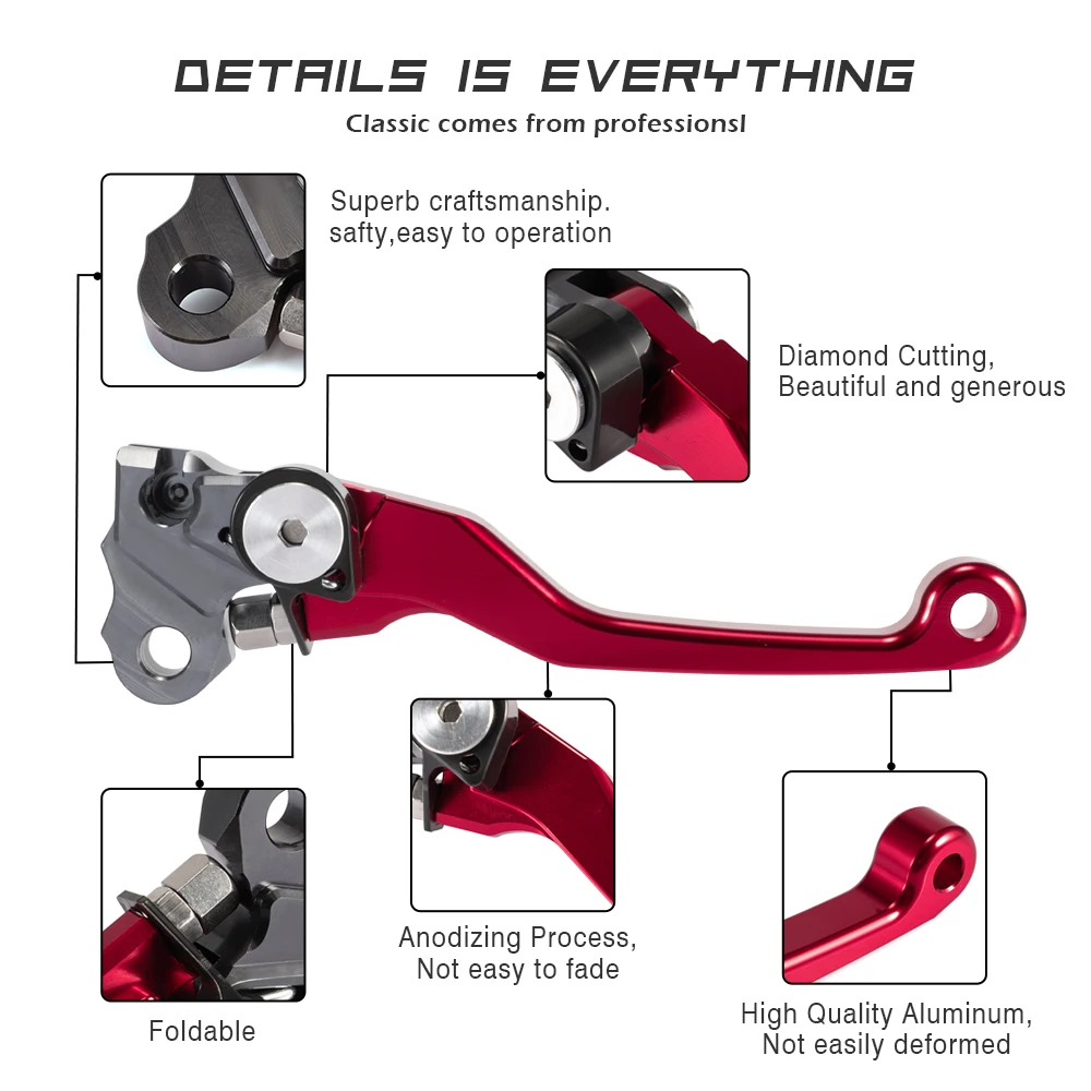 CNC Pivot Brake Clutch Levers Dirt Bike Motorcycle Bike For Honda CRF250R CRF450R CRF 250R 450R CNC Pivot Brake Clutch Levers Dirt Bike Motorcycle Bike For Honda CRF250R CRF450R CRF 250R 450R