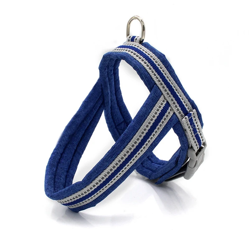 Pet Dog Harness Leash Lead Set Set Dog Reflective Strap Vest Traction Rope Dogs Outdoor Walking Supplies - Цвет: D