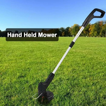 

Handheld Cordless Electric Lawn Mower Lawn Trimming Tool For Household Weed Park Yard Garden Trimmer String Cutter Dropship