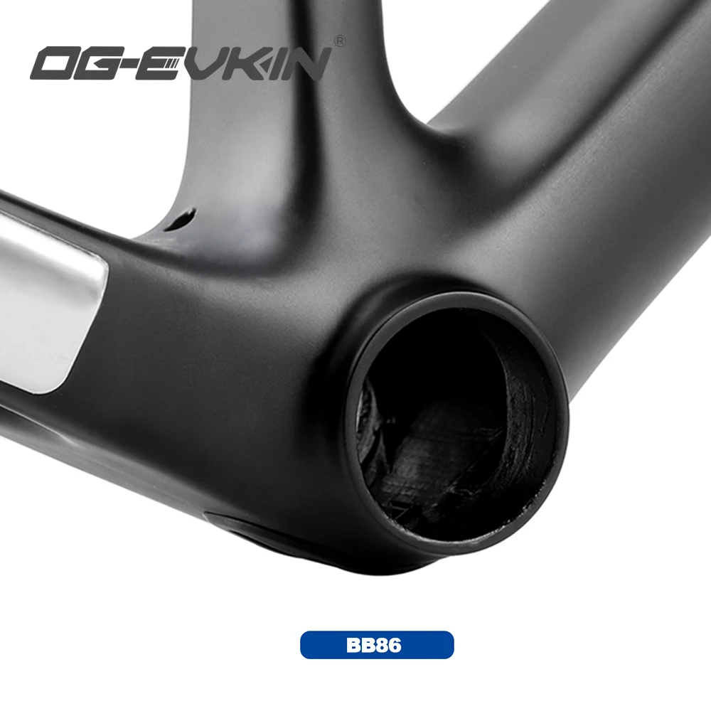 OG EVKIN CF 025 карбоновая дорожная рама дисковый тормоз BB86 28C 12x10 0/12x142 для велосипеда