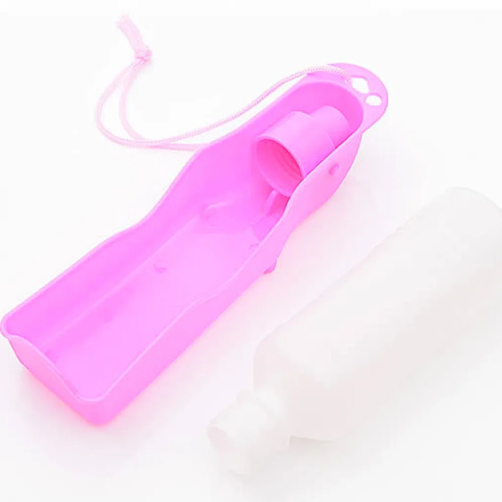 

Foldable Pet Water Bottle Handheld Outdoor Travel Squeeze Animal Water Dispenser Bowl Leakproof Drinking Feeder