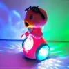 New Cute Duck Soap Bubbles Machine with Light Music For Kids Automatic Blower Toy Baby Magic Bubble Gun Summer Toys for children 3