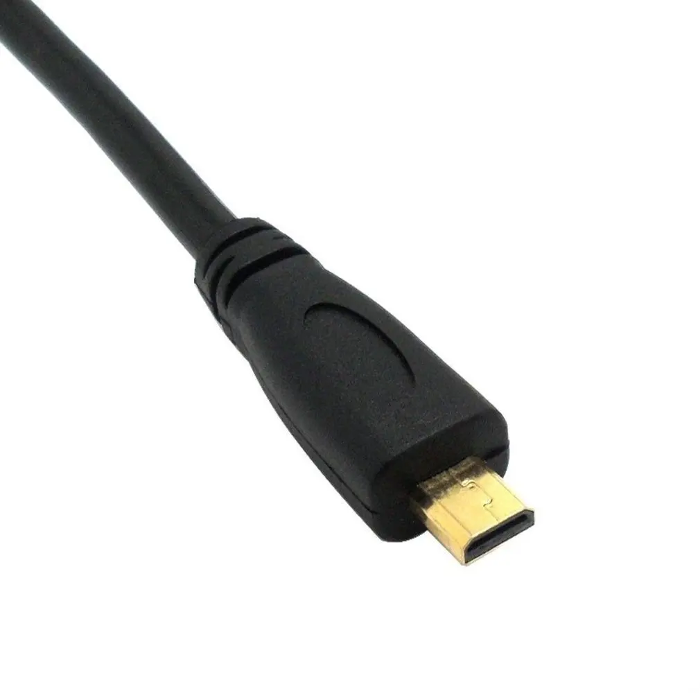 Exquisitely Designed Durable 1 M micro HDMI to HDMI 1080p Wire Cable TV AV Adapter Mobile Phones Tablets HDTV