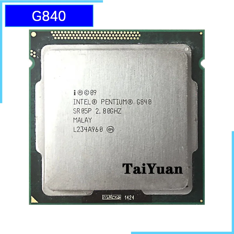 

Intel Pentium G840 2.8 GHz Dual-Core CPU Processor 3M 65W LGA 1155