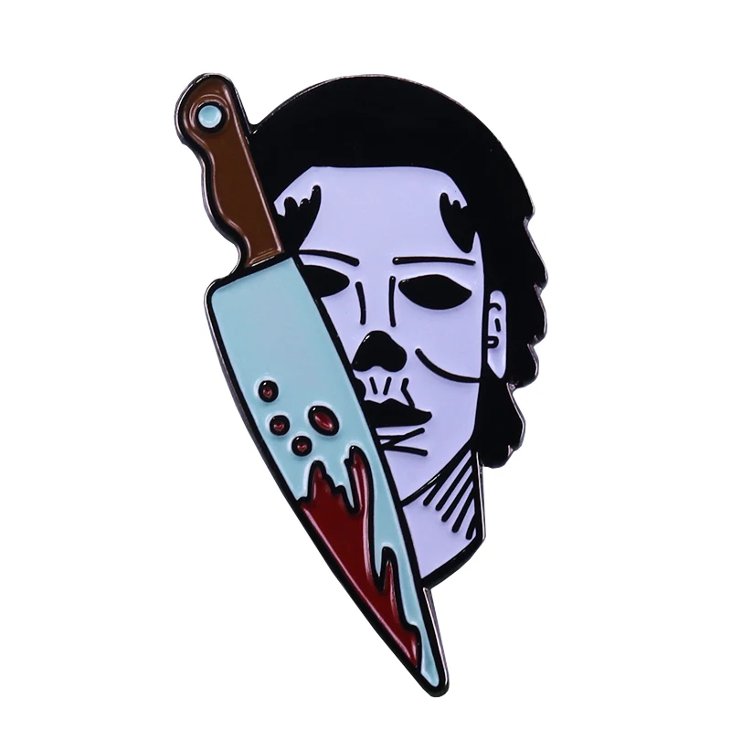 

Michael Myers murder enamel pin Halloween good scare gift