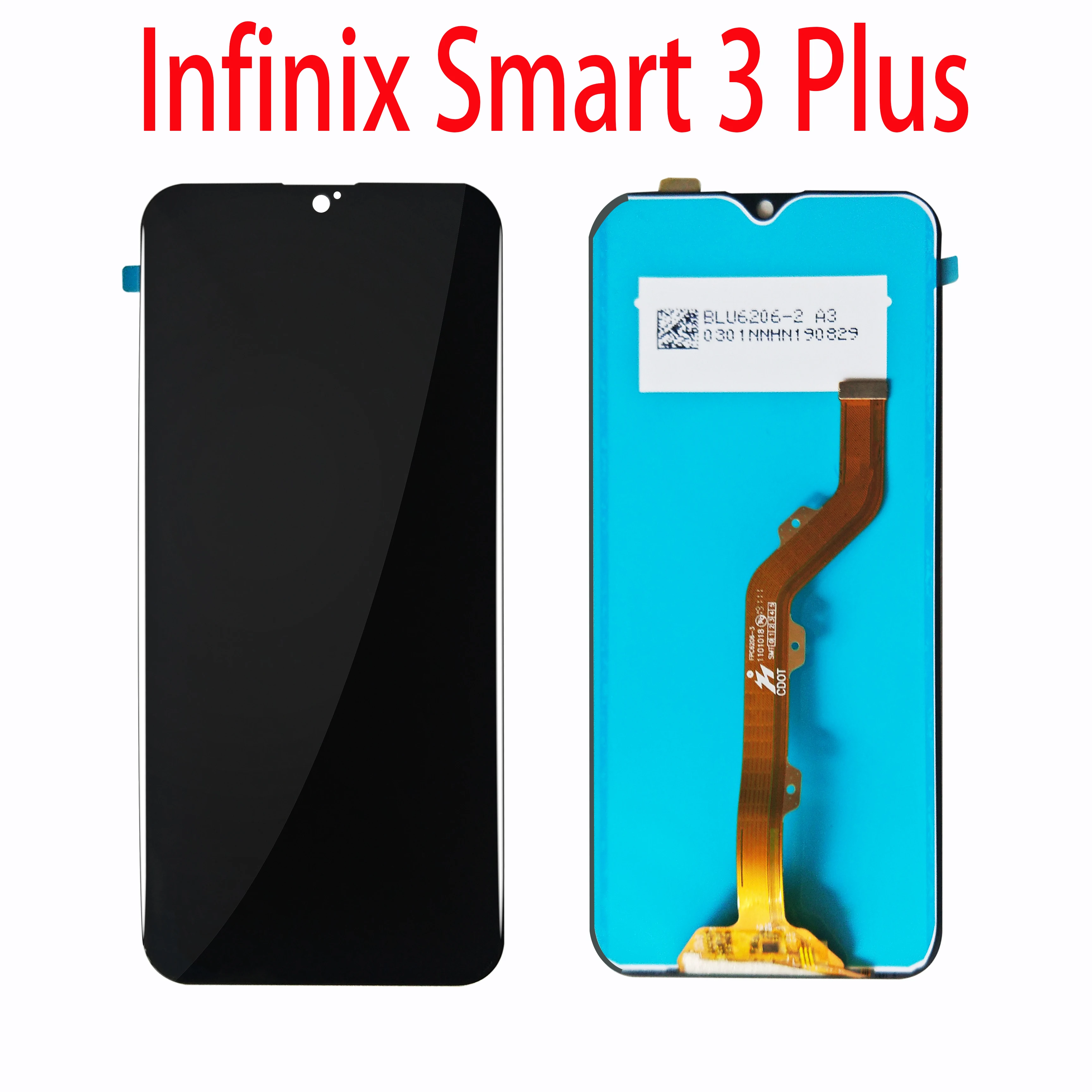 Оригинальный Новый сенсорный экран 6 2 дюйма для Infinix Smart 3 Plus с ЖК-дисплеем панель