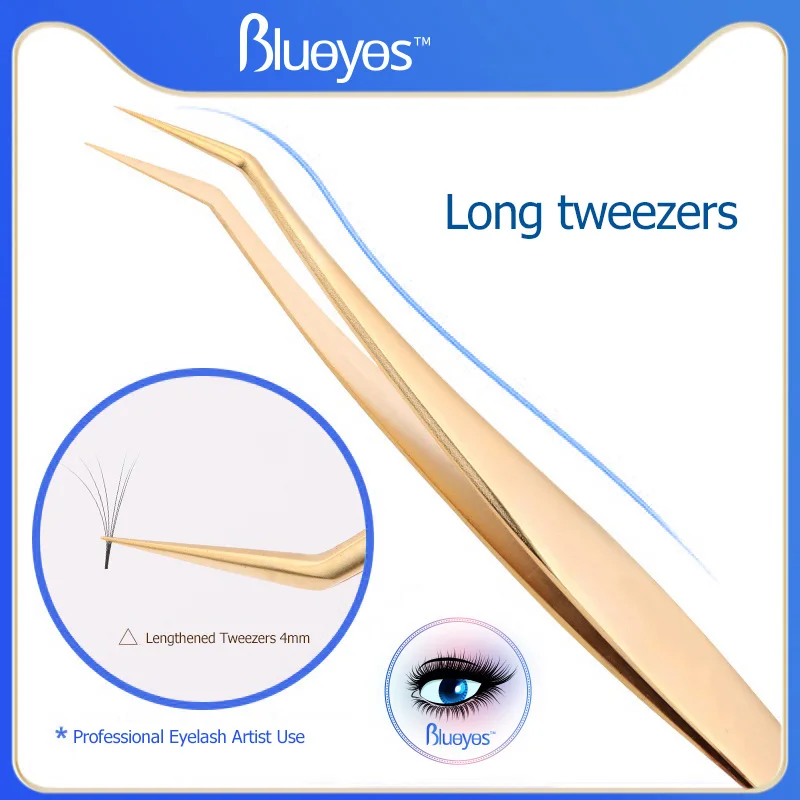 Набор пинцетов для наращивания ресниц Blueyes 5 мл|Накладные ресницы| |