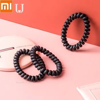 

Xiaomi Telephone line loop Matte Minimalistic headdress tie hair high quality Rubber band Hair ring for girl women Long hair