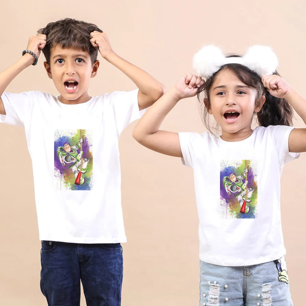 couple outfits Women Men Summer Baby Girl Boy Casual T-shirt Short Sleeve Loose Brothers and Sisters Tshirt Toy Story Print Unisex Top Dropship funny family christmas outfits