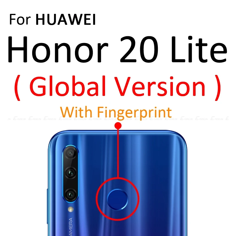 Прозрачная мягкая задняя пленка из углеродного волокна для HuaWei Honor 20S 10i 20i View 10 20 30 Pro 8 V9 Play Lite, защита заднего экрана, не стекло - Цвет: ForHonor20LiteGlobal