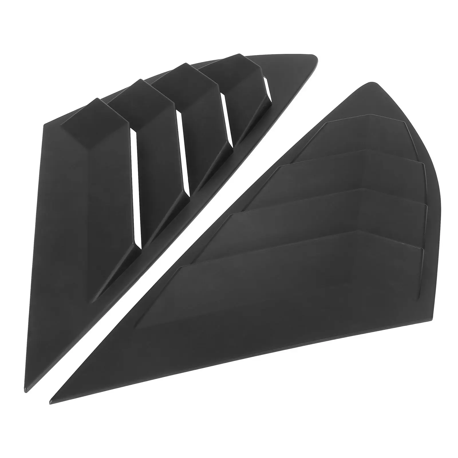 Car Side Window Louver 1 Pair Car Rear Side Vent Window Scoop Louvers Shutter Cover For Ford Mondeo Fusion 2013 2014 2015