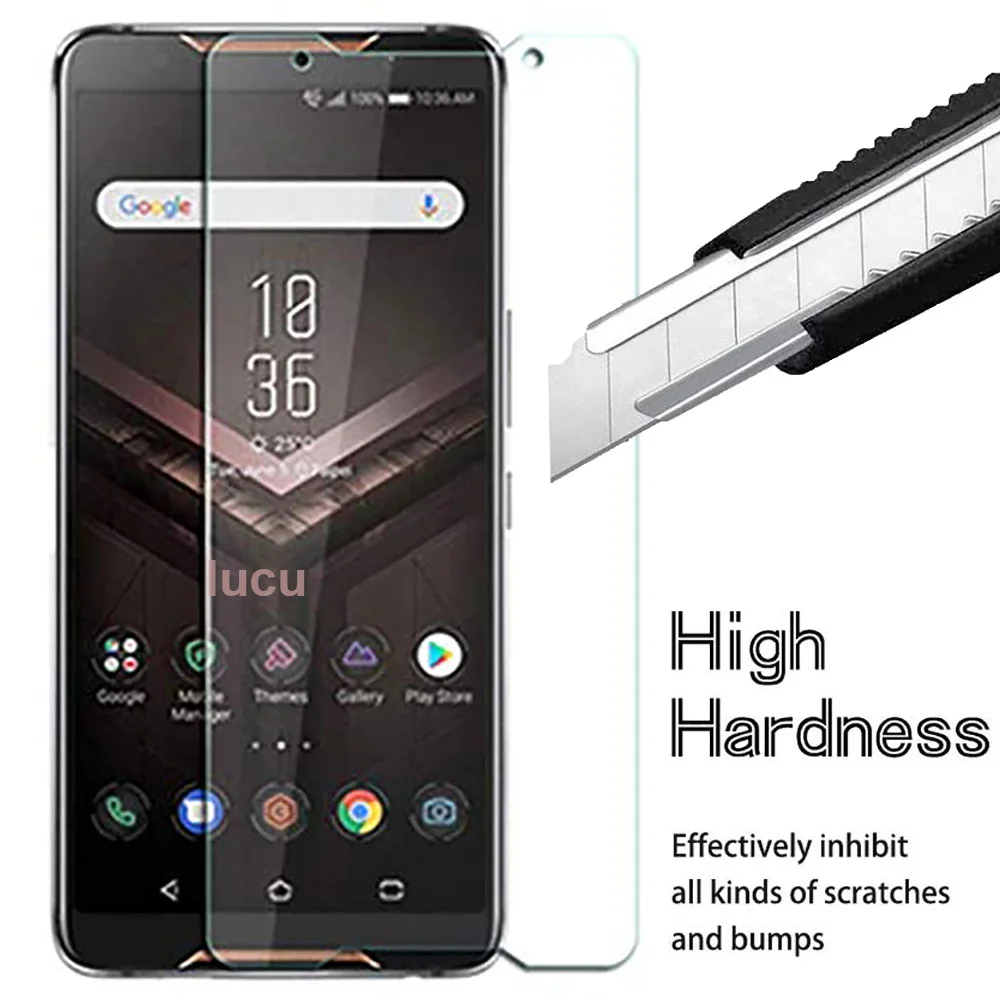 2.5d 9h Tempered Glass For Asus Rog Phone Zs600kl Hd Screen Protector