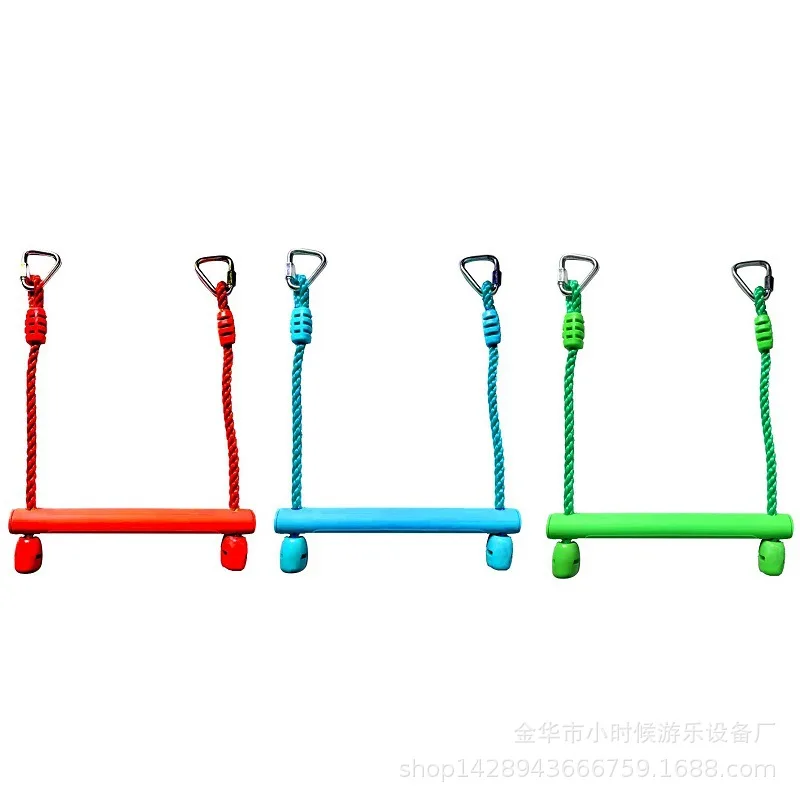 Backyard Garden Rings Climbing Game Outdoor Training Activity Safe Sports Rope Swing Hanging Rings Children Climbing Equipment