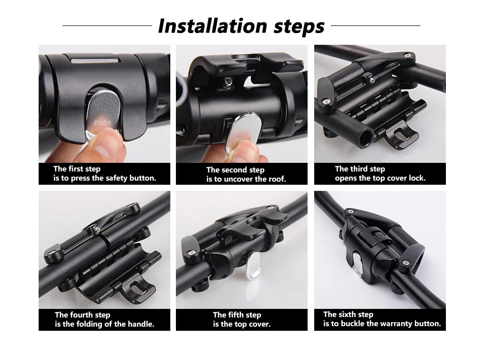 MTB bike folding handlebars4
