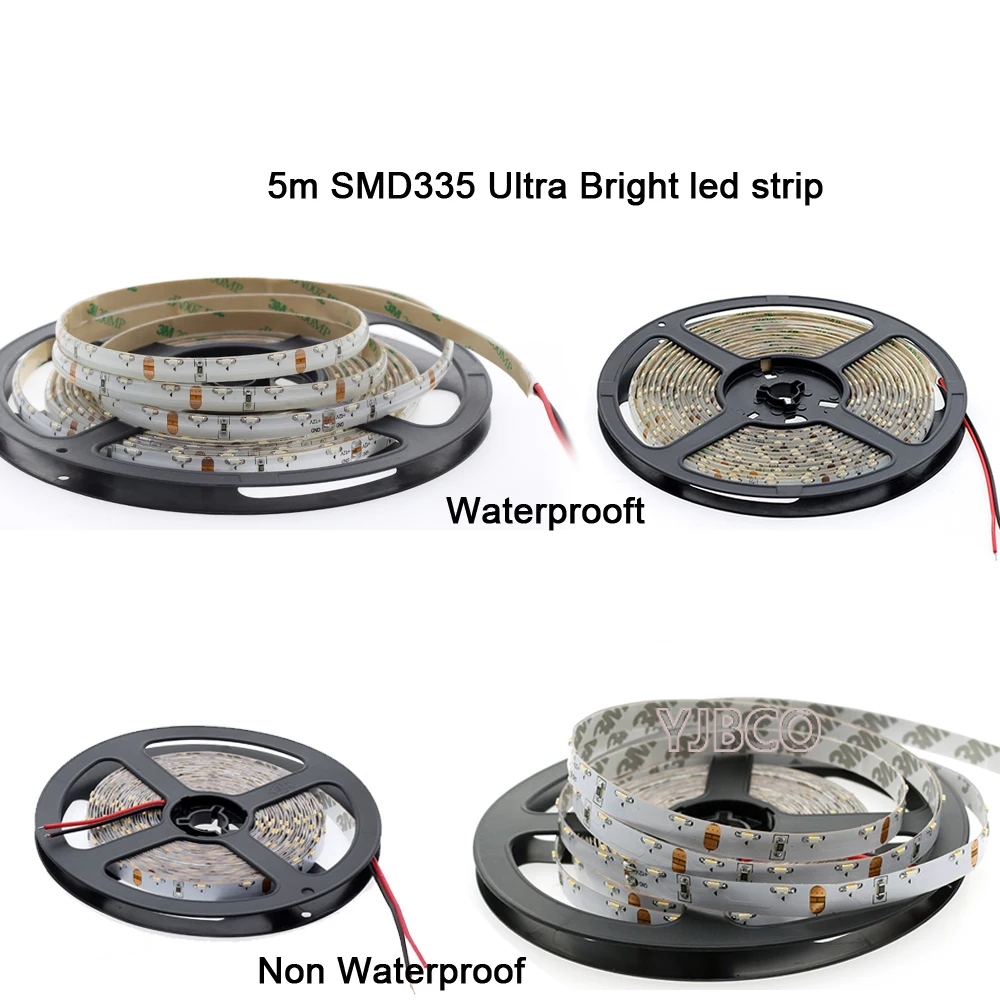 5 м ультра яркий мм/8 мм 335 SMD 60 Светодиодный s/m Белый/теплый