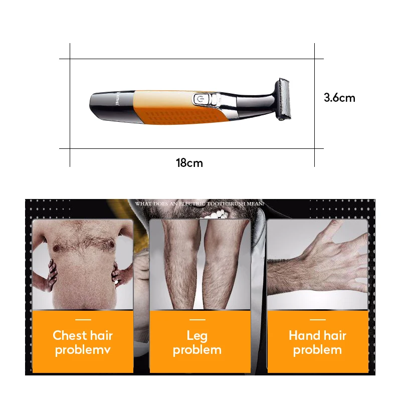 Preise Keimei Elektrische Bart Trimmer Haar Trimmer USB Rasierer Für Männer Professionelle Epilierer Eine Klinge Beard Clipper Razor