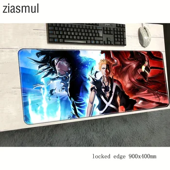 

Ichigo Kurosaki mouse pad anime 900x400 pad to mouse notbook computer mousepad wrist rest gaming padmouse gamer laptop mat